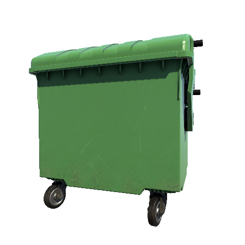 Bin_Plastic_4wheel_Green_Enclosed_04