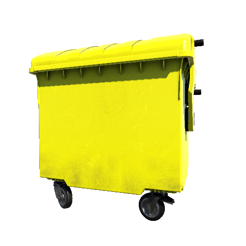 Bin_Plastic_4wheel_Yellow_Enclosed_02