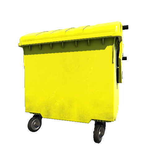 Bin_Plastic_4wheel_Yellow_Enclosed_04