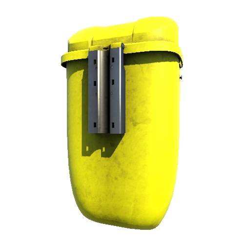 Bin_Plastic_Public_NoPole_Yellow