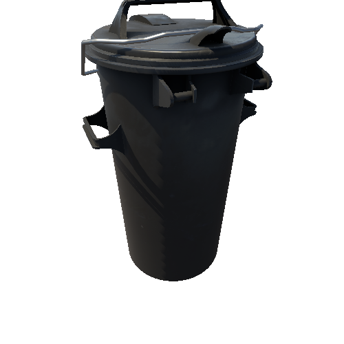 Bin_Plastic_Round_Tall_Smooth_Black_Assembly