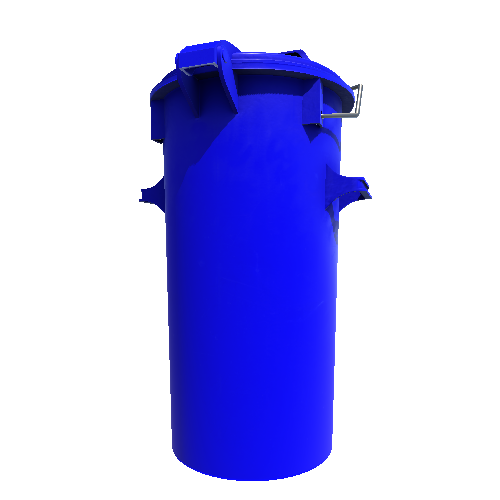 Bin_Plastic_Round_Tall_Smooth_Blue_Enclosed