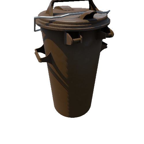 Bin_Plastic_Round_Tall_Smooth_Brown_Assembly