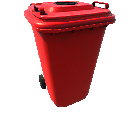 Bin_Plastic_Square_Assembly_LidHole_Red