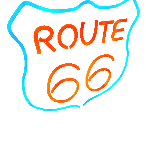 Prefab_neon_Route66
