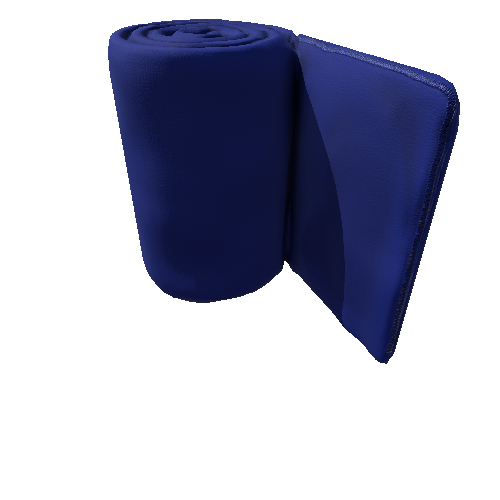 SleepingBag-SimpleRolled-Blue