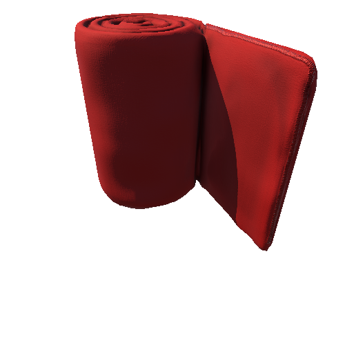 SleepingBag-SimpleRolled-Red