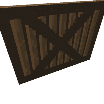 Wall_Wood_Post_X