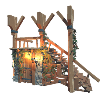 Medieval_Building_WoodenStairsPlatform