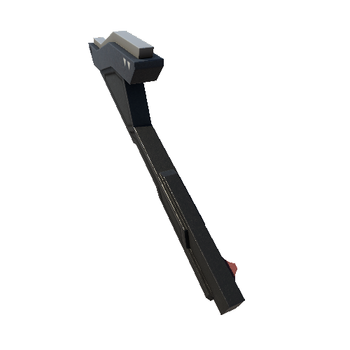 ScifiAssaultRifleL75RearAttachmentBlack