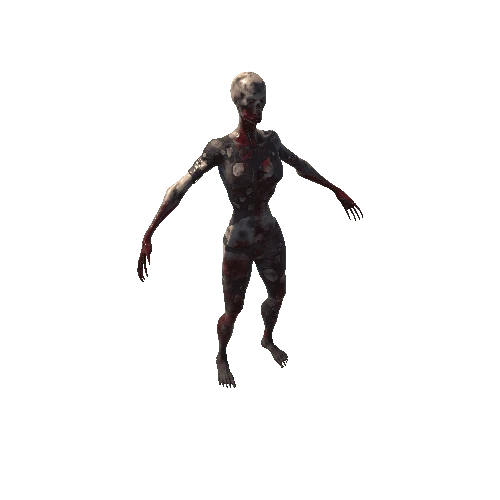 Zombie_Woman_Humanoid_Dirt_Bloody