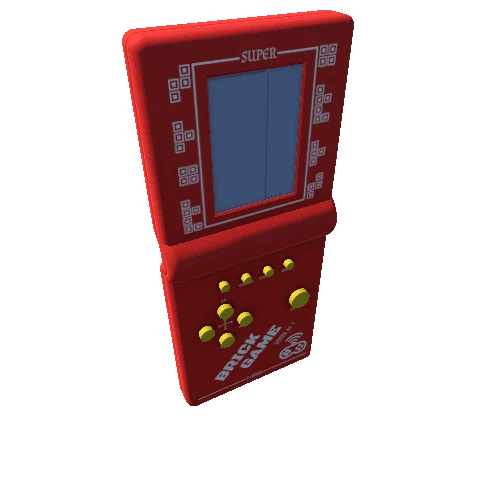 BrickGameConsole_Red