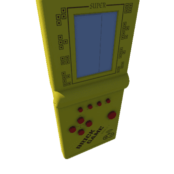 BrickGameConsole_Yellow