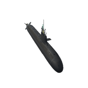 SS501_SORYU_K Japanese modern military ship Soryu-class and Oyashio-class submarine with Type-89 torpedo