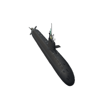 SS501_SORYU_M Japanese modern military ship Soryu-class and Oyashio-class submarine with Type-89 torpedo