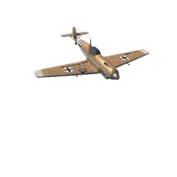 BF109e_b WW2 German Fighter Aircraft BF109E