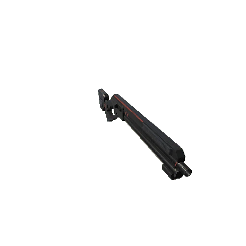 ScifiShotgunPPT25ReceiverBlack