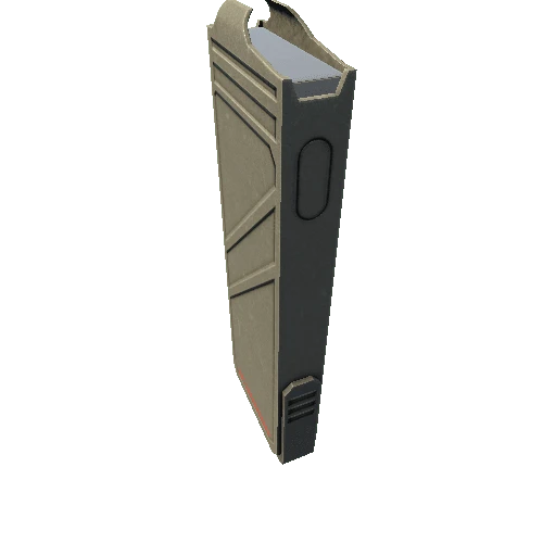 ScifiShotgunGDT12MagazineEmptyBeige