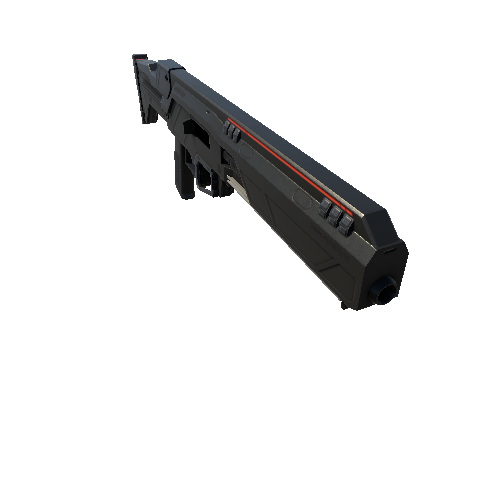 ScifiShotgunGDT12ReceiverBlack