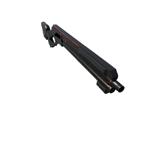 ScifiShotgunPPT25ReceiverBlack