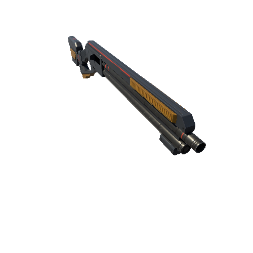 ScifiShotgunPPT25ReceiverOrange