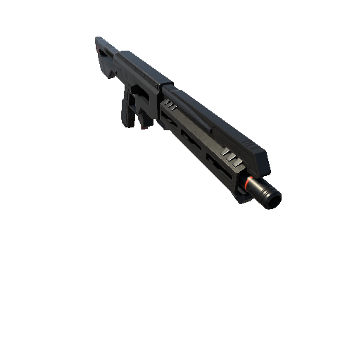 ScifiShotgunTRT3ReceiverBlack