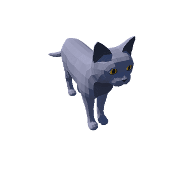 Lowpoly_Cat_British