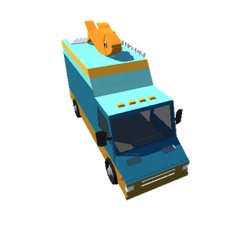 FISH Low Poly Food Trucks