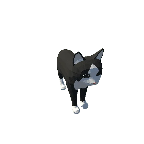 LowPoly_Kitten_BlWt