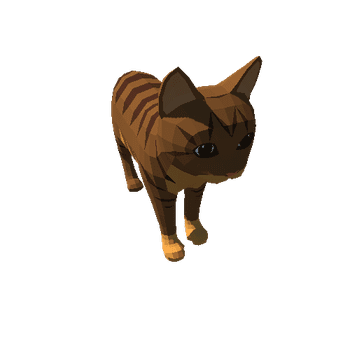 LowPoly_Kitten_Tiger