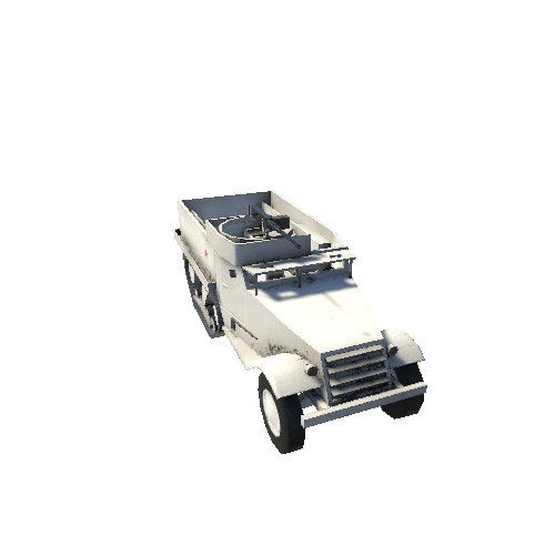 M3A1_Halftrack_White