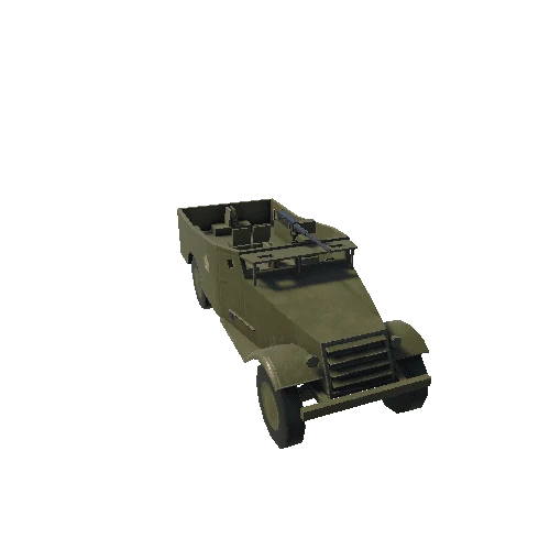 M3A1_Scout_Car_Green