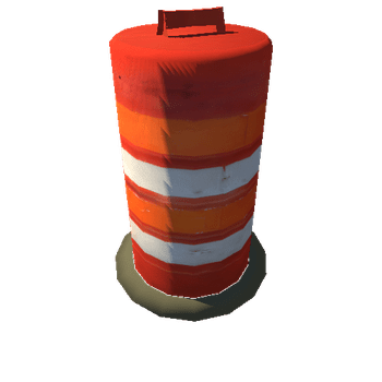 PLASTIC_DRUM Rural Roads Environment Pack