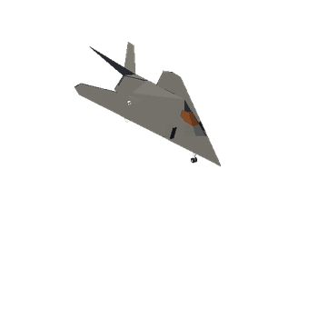 F117 Low Poly Air Force Fighter Planes MEGA pack