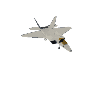 F22 Low Poly Air Force Fighter Planes MEGA pack