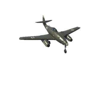 Me262_B_Landed