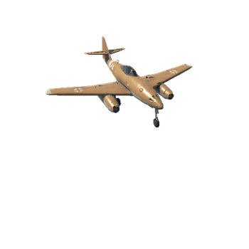 Me262_D_Landed