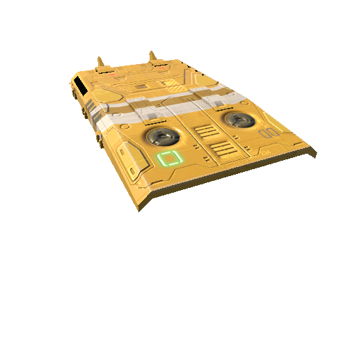 ScifiMobileShipyardClassIIICapitalCapYellow