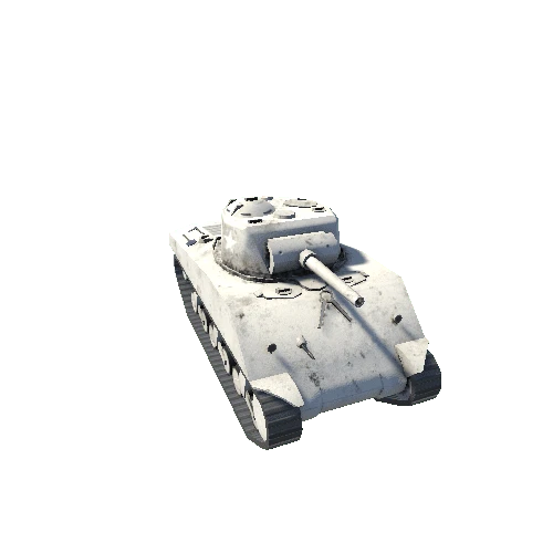 M4A3(105)_Sherman_White