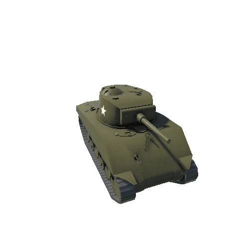 M4A3E2(75)_Sherman_Green