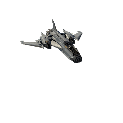 ScifiFighterCTM125Fuselage