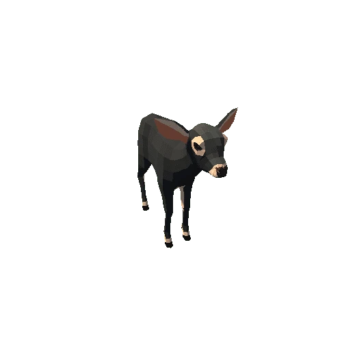 LowPoly_Deer_Calf_9