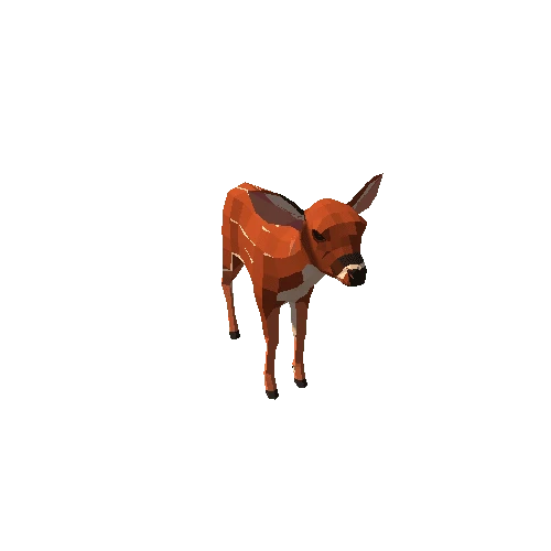 LowPoly_Deer_Calf_All