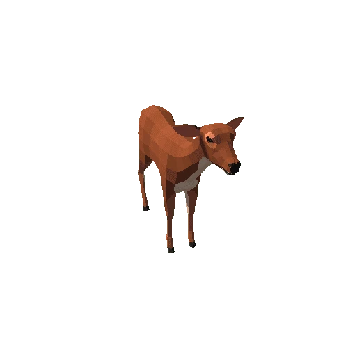 LowPoly_Deer_doe_4