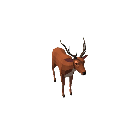 LowPoly_Deer_stag_4