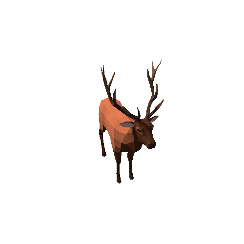 LowPoly_Deer_stag_5