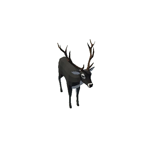 LowPoly_Deer_stag_8