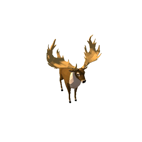 LowPoly_Fantasy_Deer_v02