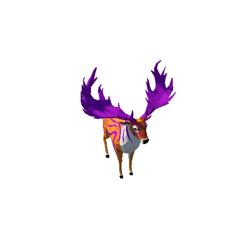 LowPoly_Fantasy_Deer_v08