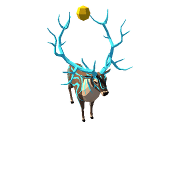 LowPoly_Fantasy_Deer_v09